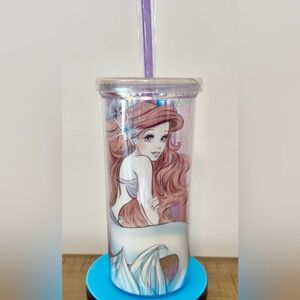 Disney’s - The Little Mermaid - Ariel Sketch Iridescent Acrylic Travel Cup 🧜‍♀️